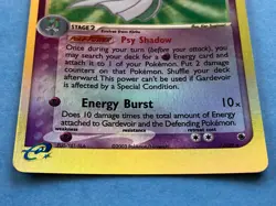 Pokemon Reverse Holo Gardevoir- EX Ruby and Sapphire – 7/109 – NM - Image 3