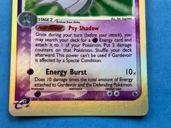 Pokemon Reverse Holo Gardevoir- EX Ruby and Sapphire – 7/109 – NM - Image 4