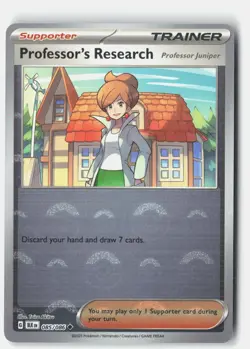 Professor's Research (Poke Ball Pattern) 085/086 Holo Black Bolt Pokemon - Image 1