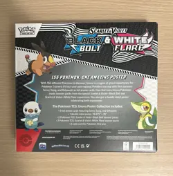 Scarlet & Violet Black Bolt & White Flare Unova Poster Collection Sealed Pokemon - Image 2