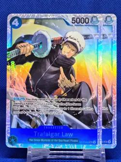 2x Trafalgar Law ST17-002 SR | Premium Booster -The Best- Vol. 2 | One Piece TCG - Image 1