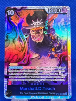 Marshall.D.Teach OP09-093 SR | Emperors in The New World | One Piece TCG - Image 1