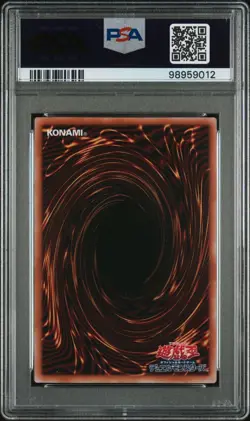 Dark Magician Quarter Century QCCU-JP001 Yugioh Japanese Chronicle Unity PSA 10 - Image 2