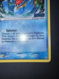 Totodile 78/115 EX Unseen Forces Reverse Holo Stamped 2005 TCG Pokemon Card NM - Image 5