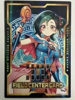 Dark Magician Girl (Tori Kotori ) Yugioh Field Center Foil Card Holo Anime Waifu - Image 1