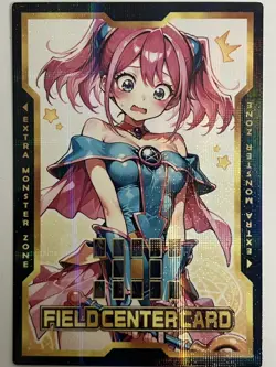 Dark Magician Girl (ZuZu Yuzu ) Yugioh Field Center Foil Card Holo Anime Waifu - Image 1