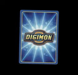 DIGIMON CARD GAME 1999 Bandai SaberLeomon HOLO RARE FOIL VINTAGE 1st edition - Image 2