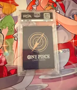 One Piece Monkey D. Luffy Bandai Card Games Fest Afro Promo 2025 OP07-073 PSA 10 - Image 2
