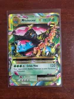 Pokemon TCG M Venusaur EX XY Evolutions 2/108 Mega Holo Rare Card - Image 1