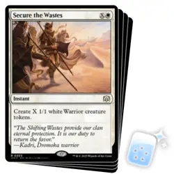 SECURE THE WASTES X4 March Of The Machine: Commander Magic MTG MINT CARD - Image 1