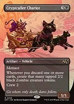 Cryptcaller Chariot (DFT-306) - rare (Borderless) Near Mint - Image 1