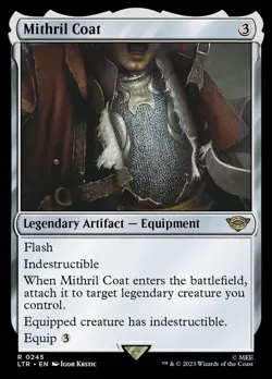 Mithril Coat - #245 - Lord of the Rings - NM MTG - Image 1