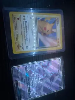 pokemon promo pikachu 1995 and Mewtwo GX - Image 1