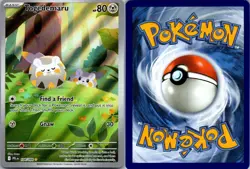 TOGEDEMARU 104/094 ILLUSTRATION RARE PHANTASMAL FLAMES POKEMON NM - Image 3