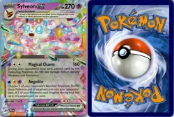 SYLVEON EX 041/131 HOLO DOUBLE RARE PRISMATIC EVOLUTIONS POKEMON NM - Image 3