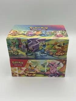Pokemon Prismatic Evolutions Mini Tin Display Box *EMPTY - NO PACKS* - Image 1