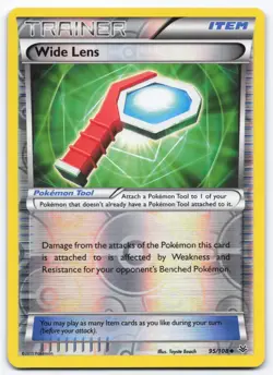 Pokemon TCG Wide Lens 95/108 Reverse Holo Roaring Skies LP - Image 1