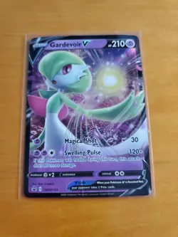 Gardevoir V SWSH105 Ultra Rare - 2021 Pokemon Black Star Promo - Image 1