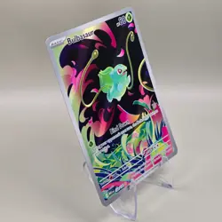 Bulbasaur 133/132 Me01: Mega Evolution Holo Full Art IR Pokemon TCG - NM - Image 3