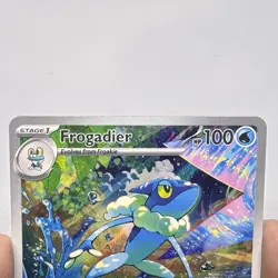 Frogadier 089/086 CHAOS RISING ILLUSTRATION RARE Pokemon TCG EN 100HP - Image 3