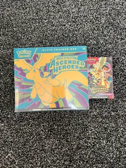 Ascended Heroes ETB & Booster Bundle - Brand New & Sealed - Pokemon TCG 🔥 - Image 1