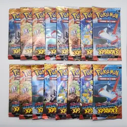 Pokemon Surging Sparks Booster Pack Lot x16 Sealed Scarlet Violet SV08 Lot #2 - Image 1