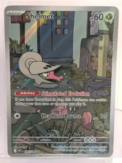 Shelmet - Illustration Rare SV: White Flare 093/086 Pokemon TCG - Image 1