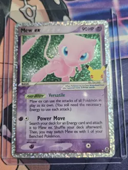 Pokemon Mew EX 88/92 Celebrations Classic Collection 25th Anniversary - Image 1