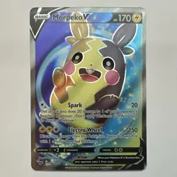 The Pokemon Company Morpeko V 190/202 Swsh01 Ultra Rare Holo Eng 170HP - Image 1