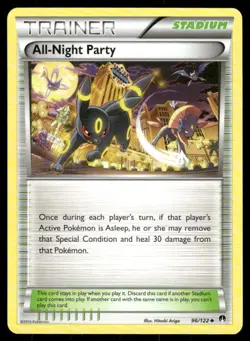 2016 Pokemon All-Night Party Uncommon BREAKpoint 96/122 LP - Image 1