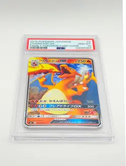 Pokemon Charizard GX 009/051 PSA 10 JP Sun Moon Family Game 2019 - Image 3