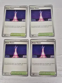 Prism Tower playset (x4) - 080/086 Uncommon Trainer - Chaos Rising Pokemon TCG - Image 1