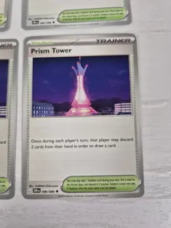 Prism Tower playset (x4) - 080/086 Uncommon Trainer - Chaos Rising Pokemon TCG - Image 2
