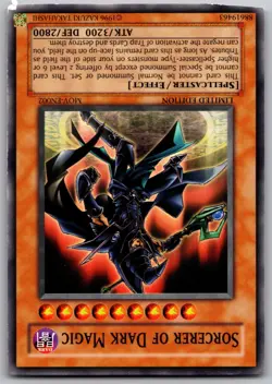 Sorcerer of Dark Magic Common Yu-Gi-Oh! The Movie Promo Set MOV-EN002 LP 2 - Image 1