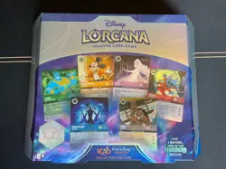 New Disney Lorcana TCG The Second Chapter Gift Set Box Rise Floodborn In Hand - Image 1