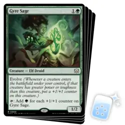 GYRE SAGE X4 March Of The Machine: Commander Magic MTG MINT CARD - Image 1
