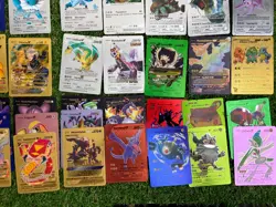 Pokemon Gold Foil Fan Art Display Cards bundle joblot (A131) - Image 3