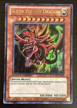Slifer The Sky Dragon Legendary Collection LC01-EN002 Limited Edition Rare - Image 1