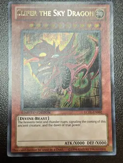 Slifer The Sky Dragon Legendary Collection LC01-EN002 Limited Edition Rare - Image 3