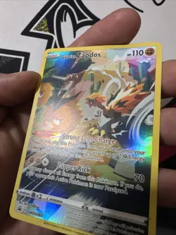 2019 Pokemon SWSH Black Star Galarian Zapdos SWSH283 MP Crown Zenith Promo - Image 3