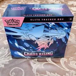 Pokemon TCG Mega Evolution Chaos Rising Elite Trainer Box ETB Fully Sealed - Image 1