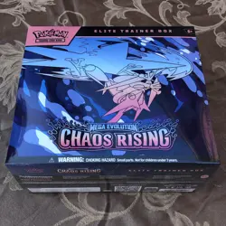 Pokemon TCG Mega Evolution Chaos Rising Elite Trainer Box ETB Fully Sealed - Image 2