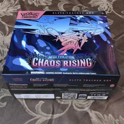 Pokemon TCG Mega Evolution Chaos Rising Elite Trainer Box ETB Fully Sealed - Image 5