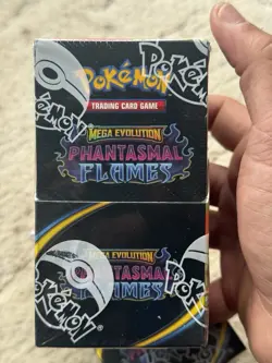 Pokemon TCG Mega Evolution Phantasmal Flames Booster Box Sealed 18 Packs NEW - Image 1