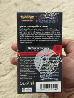 Pokemon TCG Mega Evolution Phantasmal Flames Booster Box Sealed 18 Packs NEW - Image 5