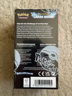 Pokemon TCG Mega Evolution Chaos Rising Booster Display Box 18 Packs Sealed NEW - Image 4