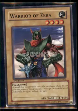 Warrior of Zera YSD-EN006 Starter Deck 2006 1st Edition - Image 1