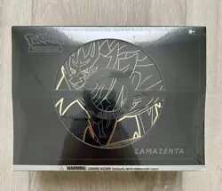 Pokemon TCG Sword & Shield Zamazenta ETB Elite Trainer Box Plus Factory Sealed ✅ 753569218804 - Image 1