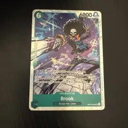 Brook OP15-032 SR Adventures On Kami’s Island One Piece Card English - NM - Image 1
