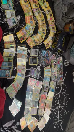 214 Pokemon Card Lot RARE, With Slabs And Base Set 1 - Image 1